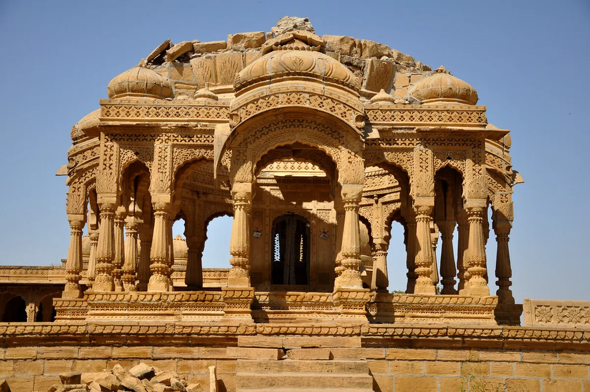 Bada Bagh Cenotaphs