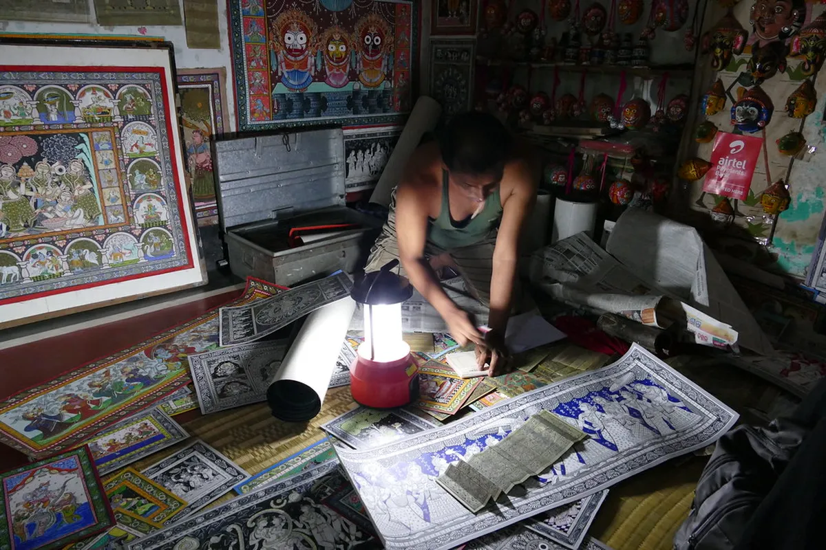 Raghurajpur Artist Village